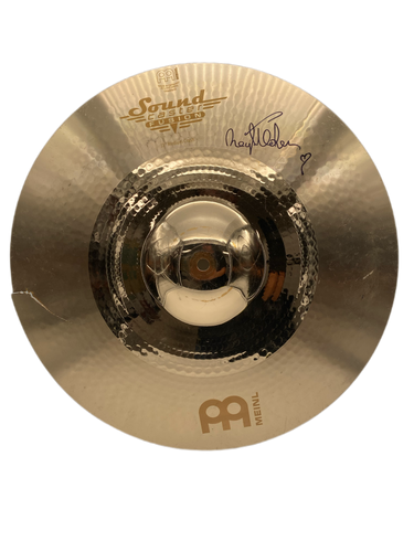 Meytal's cracked 17in. Meinl Sound Caster- Signed