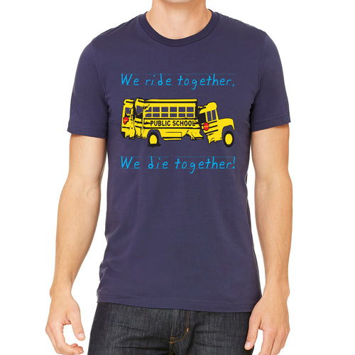Bus T-Shirt - Navy Blue