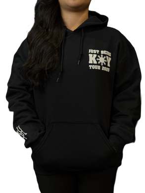 Just Being Koy 2025 Tour Hoodie