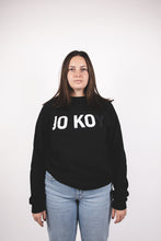 Jo Ko Black Crewneck