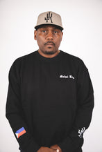 Mahal Kita Crewneck Sweatshirt- Black