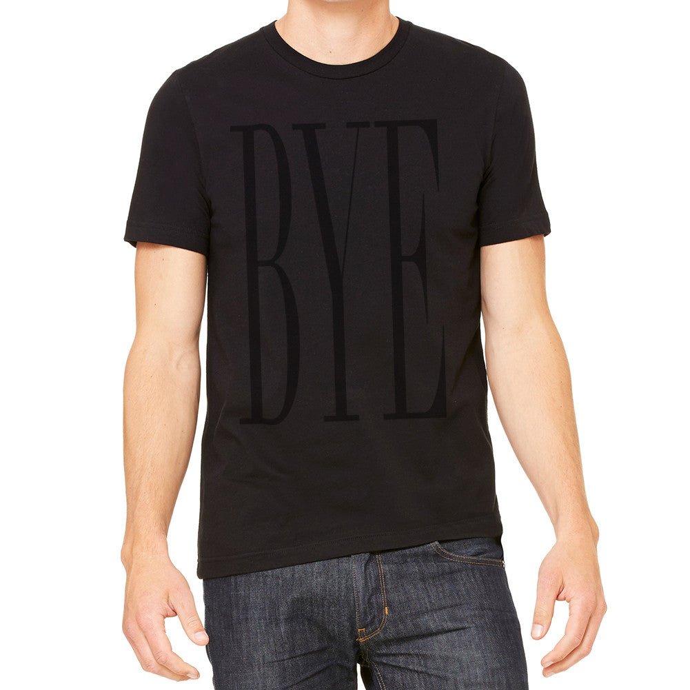 BYE Unisex Black T-Shirt