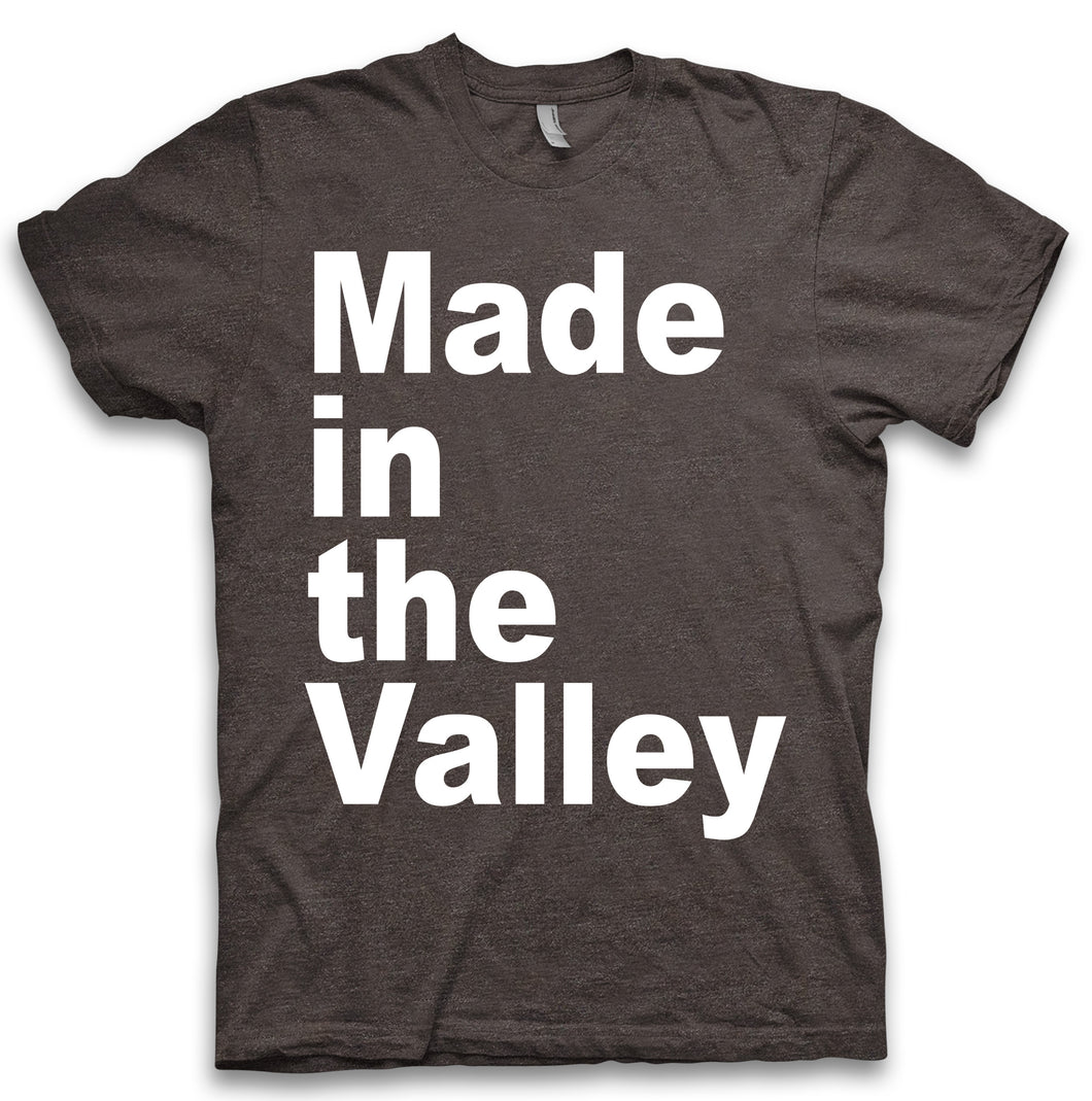 Made In The Valley Cahrcoal Men's Tee