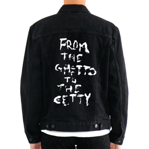 Jo Koy X Levi's - From The Ghetto To The Getty Black Denim Jacket