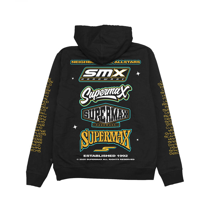 SMX Sponsorship Black Hoodie
