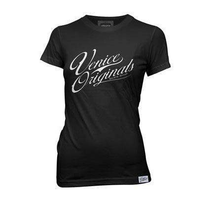 Script Logo Women's Black T-Shirt