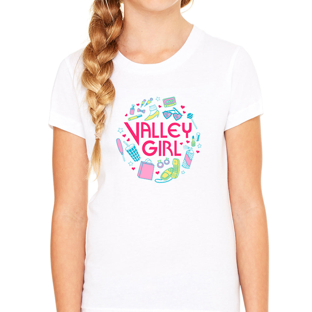 Valley Girl White Youth Tee