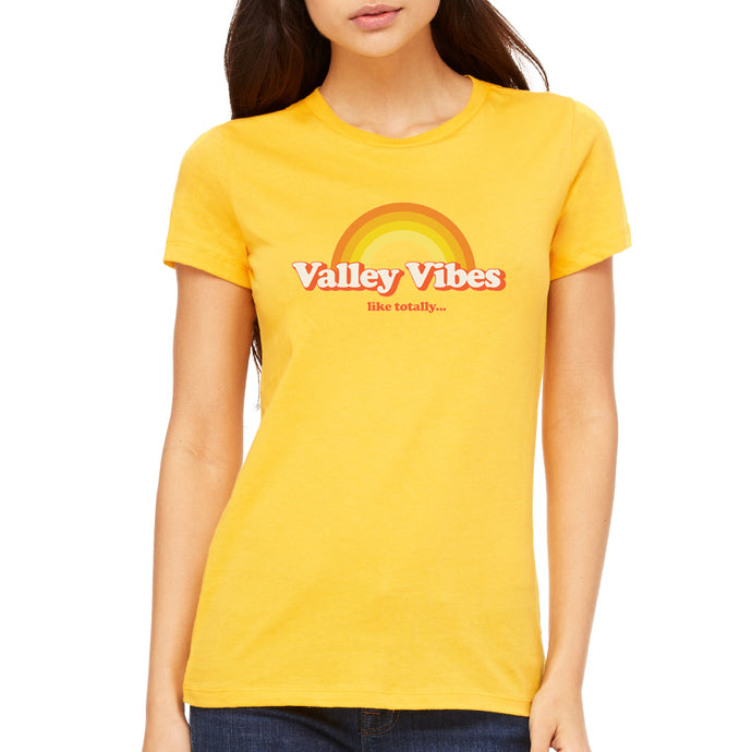 Valley Vibes Women's Gold Tee