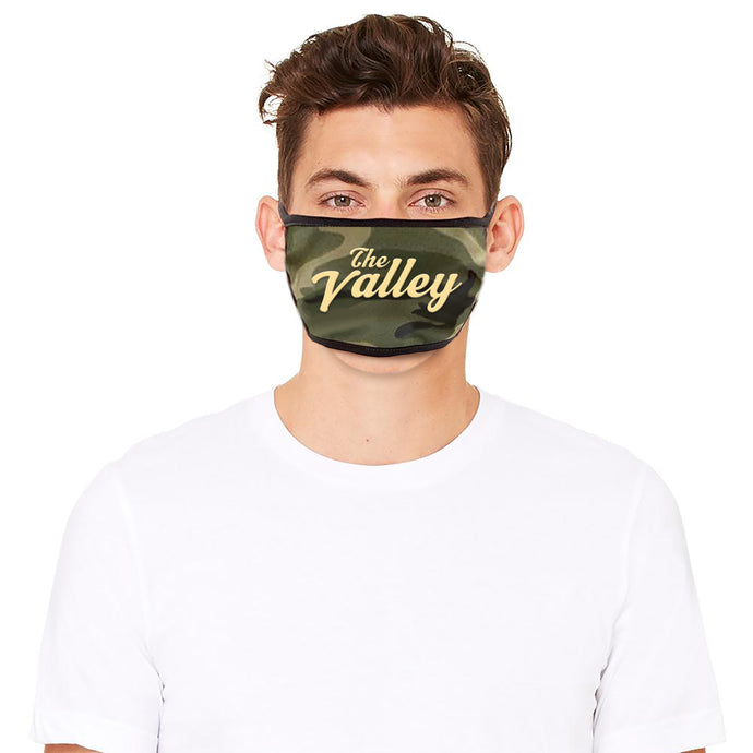 The Valley Camo Face Mask