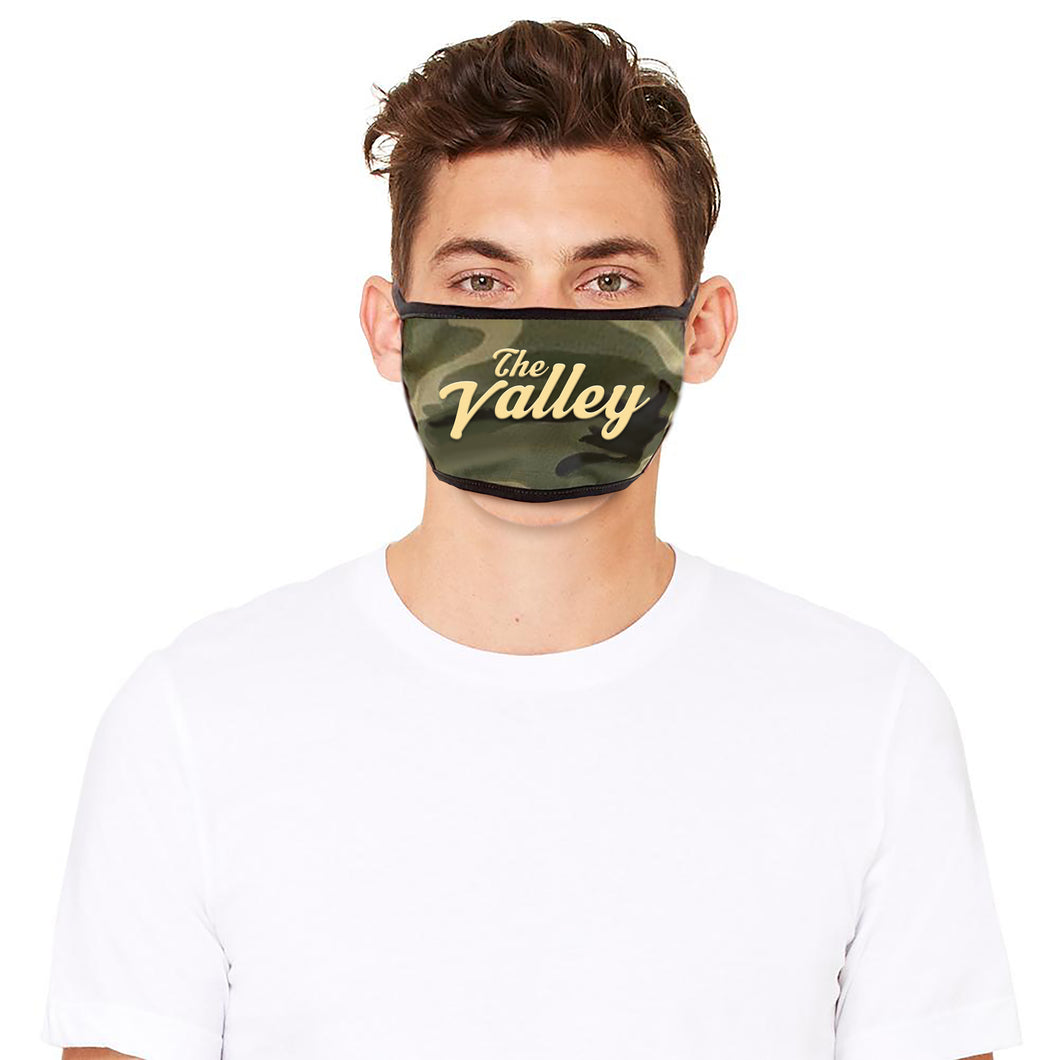 The Valley Camo Face Mask