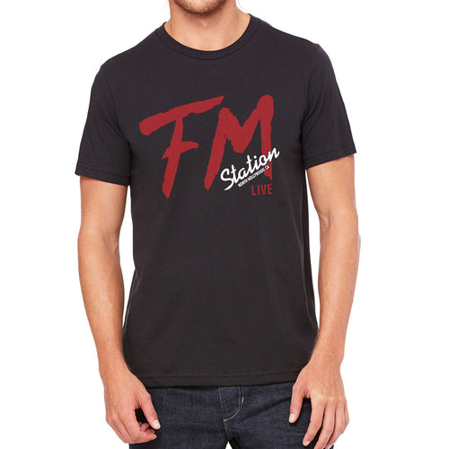 FM Station Black Men's T-Shirt