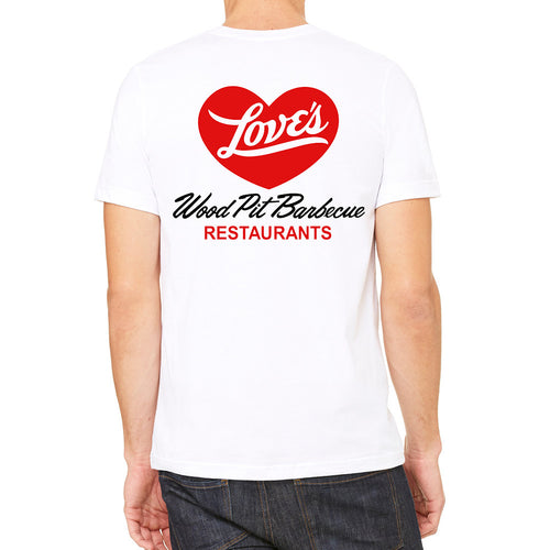 Love's BBQ White Men's T-Shirt