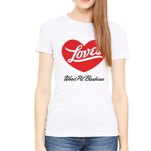 Love's BBQ White Women's T-Shirt