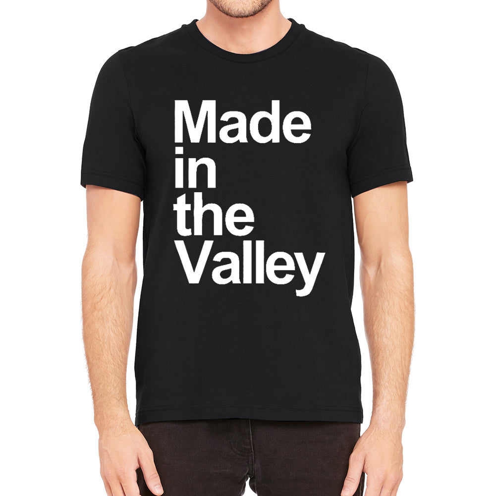 Made in the Valley Men's Black T-Shirt