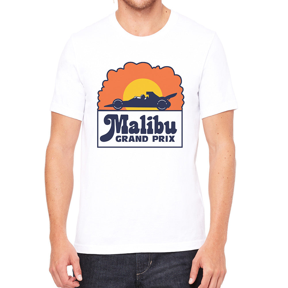 Malibu Grand Prix White Men's T-Shirt