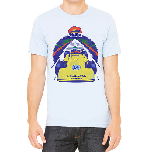 Malibu Grand Prix Formula One Men's Blue T-Shirt