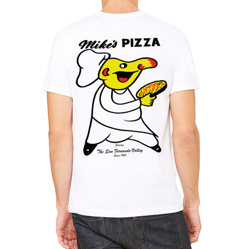 Mike's Pizza White Men's T-Shirt