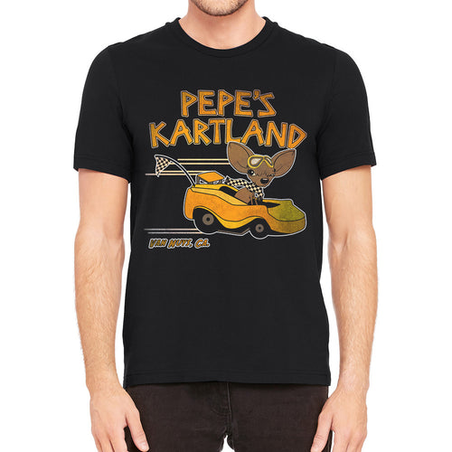 Pepe's Kartland Men's Black T-Shirt