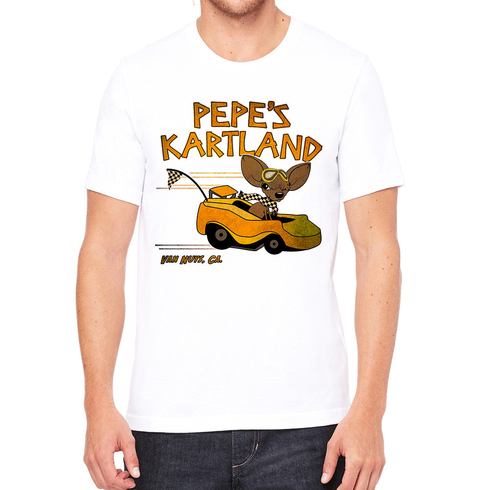 Pepe's Kartland White Men's T-Shirt