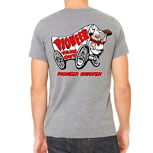 Pioneer Chicken Men's Grey T-Shirt