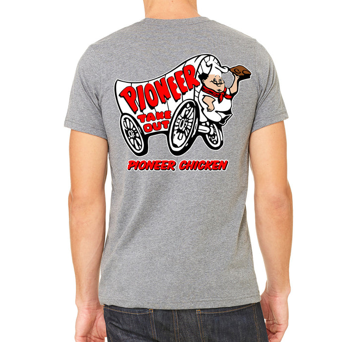Pioneer Chicken Men's Grey T-Shirt