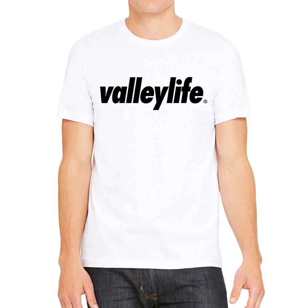 Valley Life Men's White T-Shirt