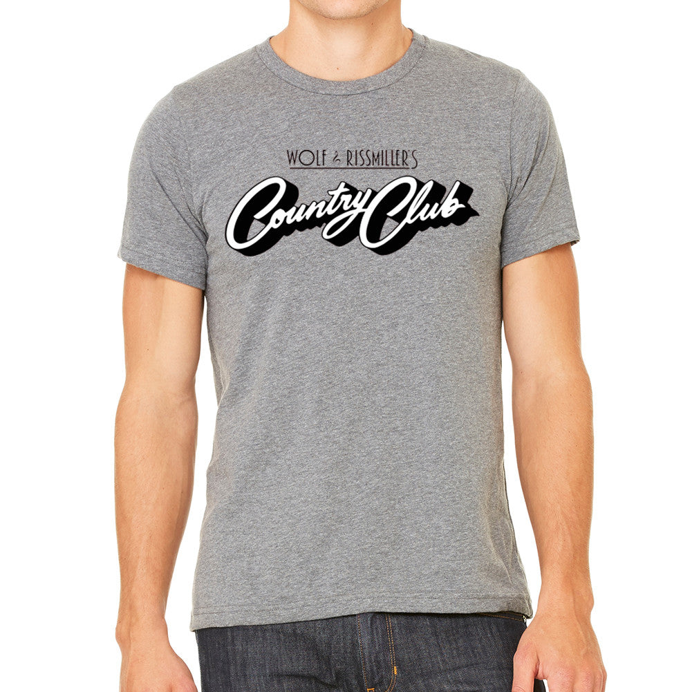 Wolf and Rissmiller's Country Club Gray Men's T-Shirt