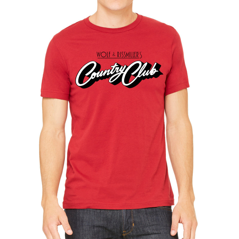 Wolf and Rissmiller's Country Club Red Men's T-Shirt
