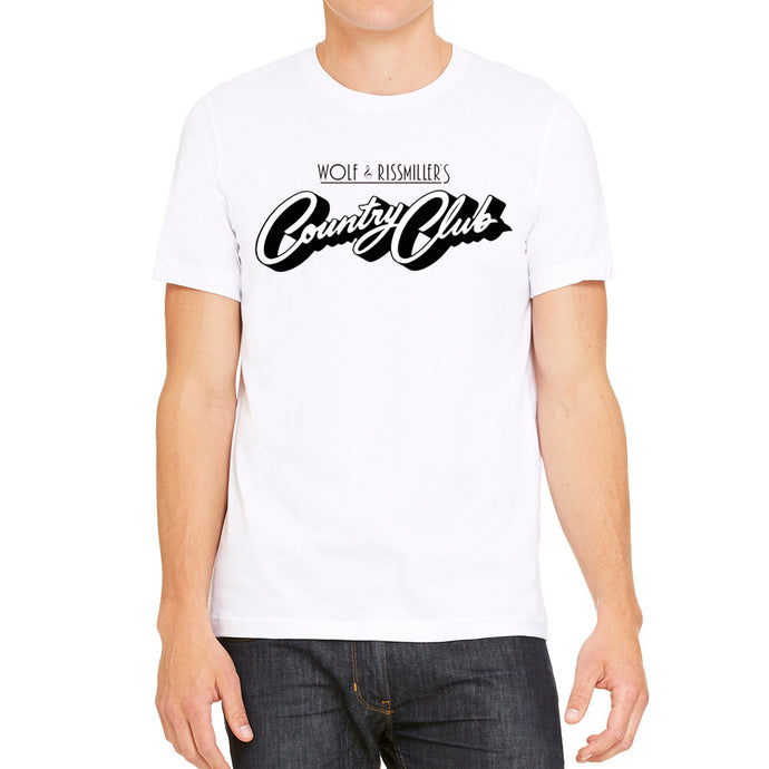 Wolf and Rissmiller's Country Club White Men's T-Shirt