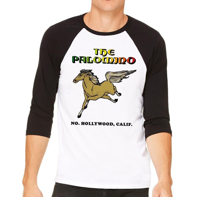 The Palomino Men's Black Raglan
