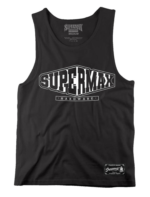SMX 4 Corner Logo Men's Black Tank Top