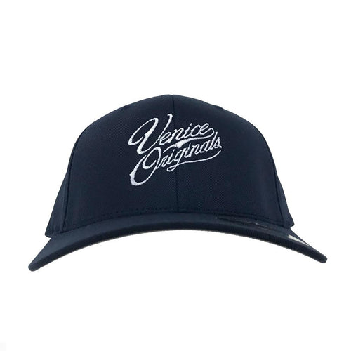 Venice Originals Script Blue Flex Fit Hat